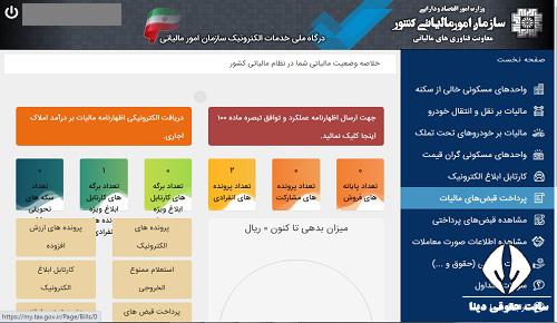 اعتراض به برگ تشخیص مالیاتی